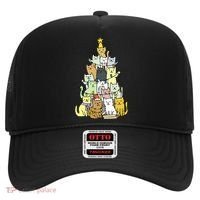 Funny Cat Christmas Tree Hat thumb 0