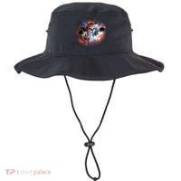 Funny Cat Floating In Space Bucket Hat thumb 0