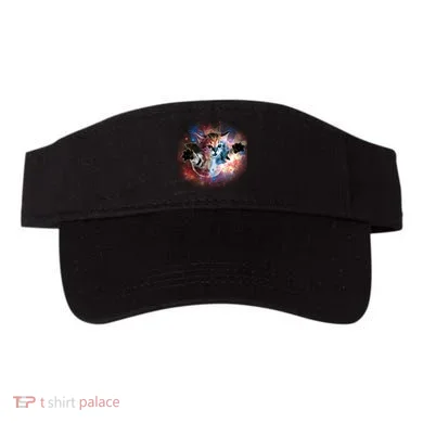 Funny Cat Floating In Space Visor