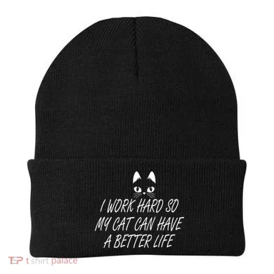Funny Cat Meme Beanie
