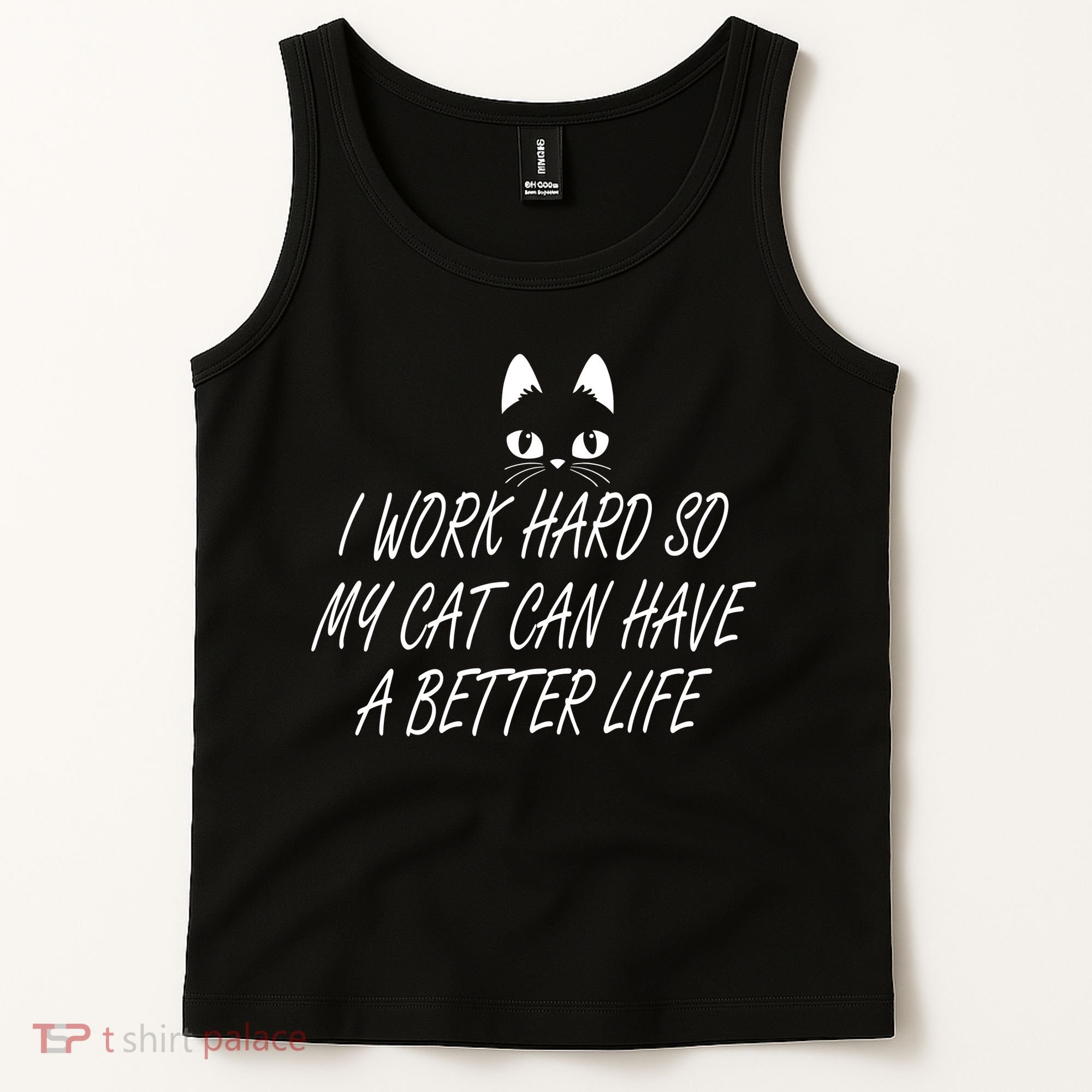 Funny Cat Meme Tank Top