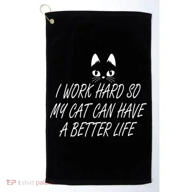 Funny Cat Meme Golf Towel