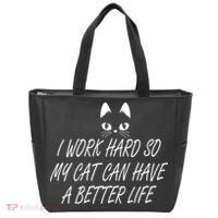 Funny Cat Meme Tote Bag thumb 0