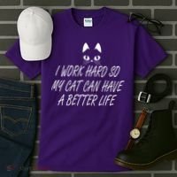 Funny Cat Meme Tall T-Shirt thumb 3