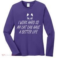 Funny Cat Meme Women's Long Sleeve Shirt thumb 0