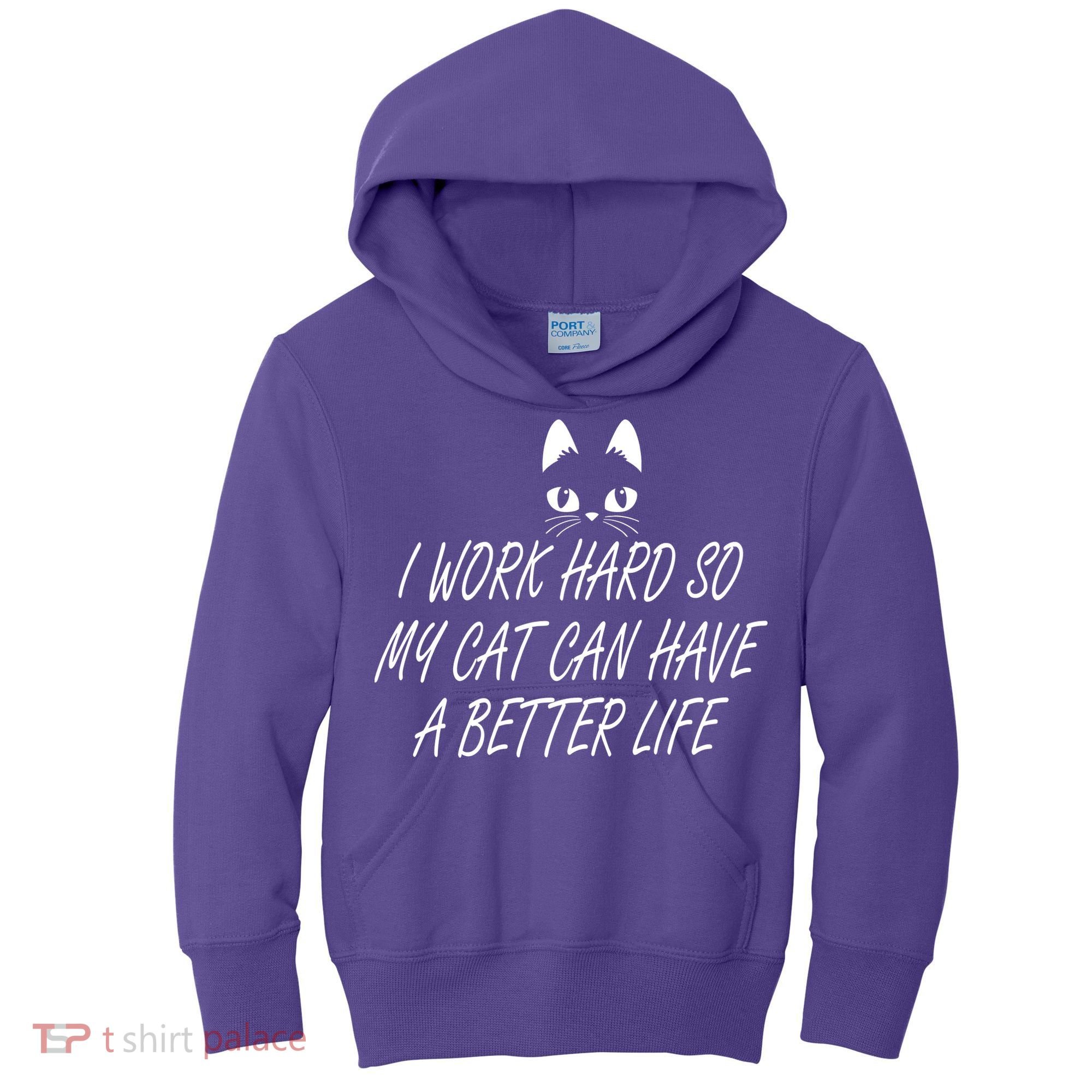 Funny Cat Meme Kids Hoodie