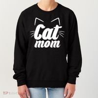Funny Cat Mom  Cat Lover Women's Sweatshirt thumb 0