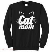 Funny Cat Mom  Cat Lover Sweatshirt thumb 0