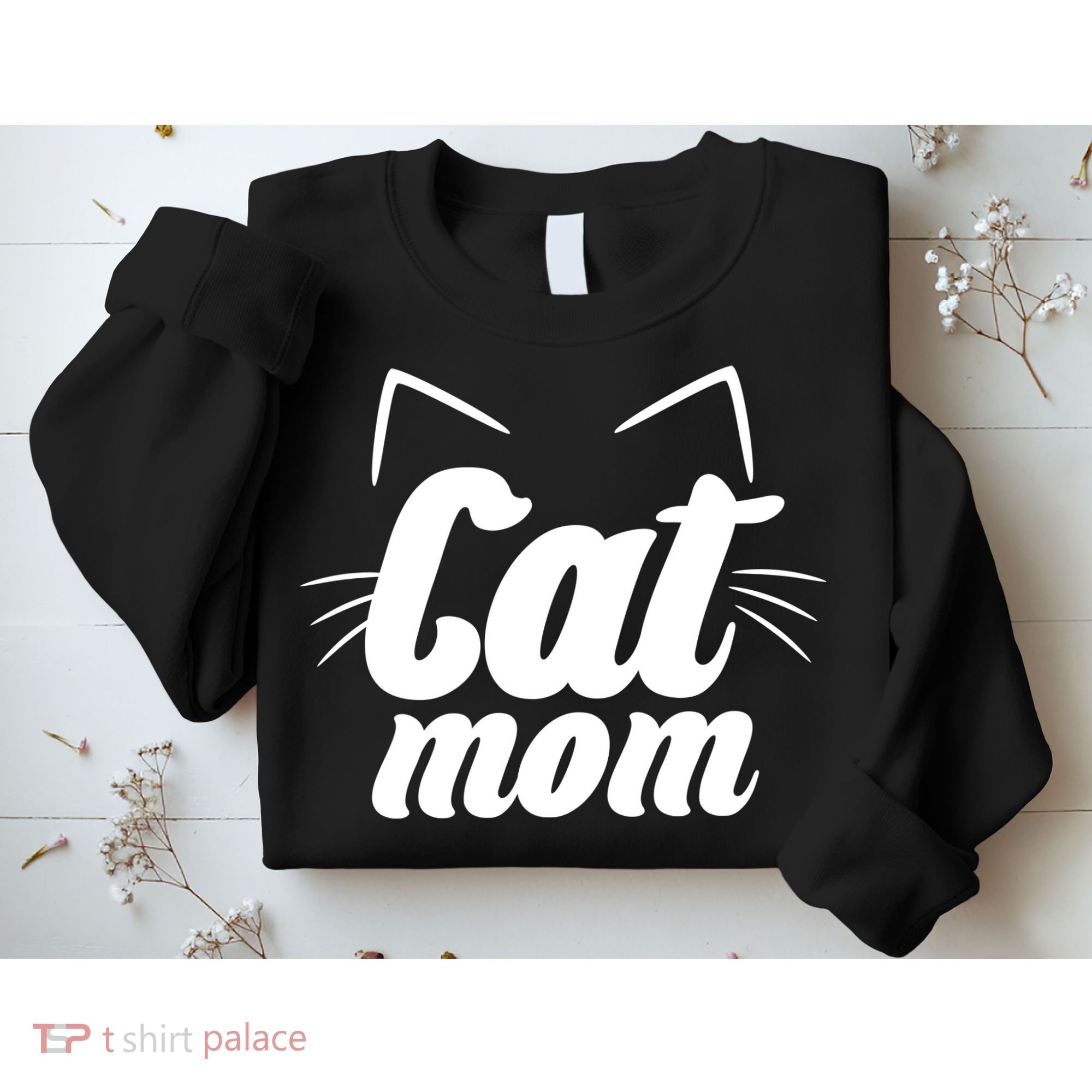 Funny Cat Mom  Cat Lover Sweatshirt