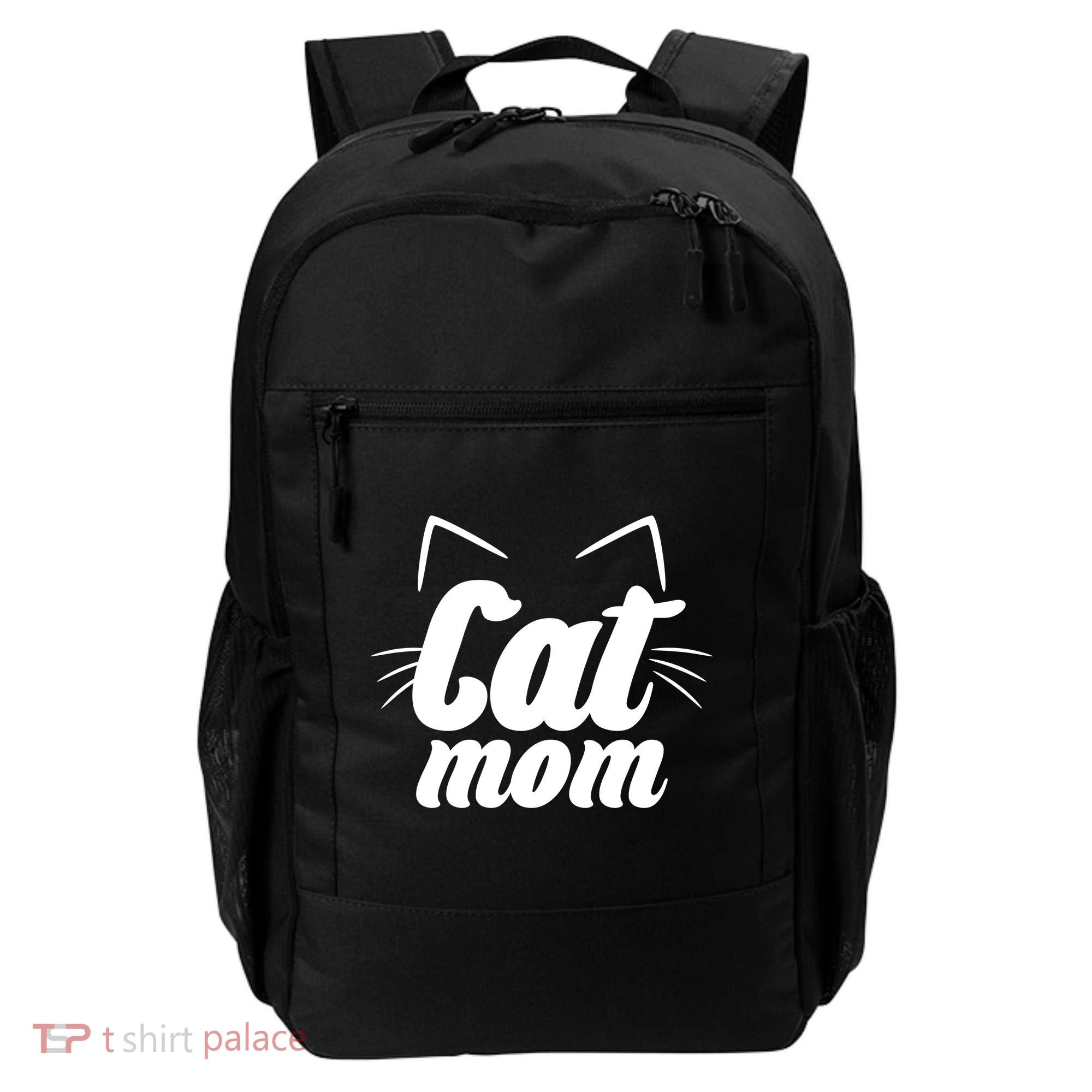 Funny Cat Mom  Cat Lover Backpack