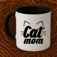 Funny Cat Mom  Cat Lover Coffee Mug thumb 2