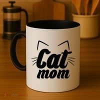 Funny Cat Mom  Cat Lover Coffee Mug thumb 4