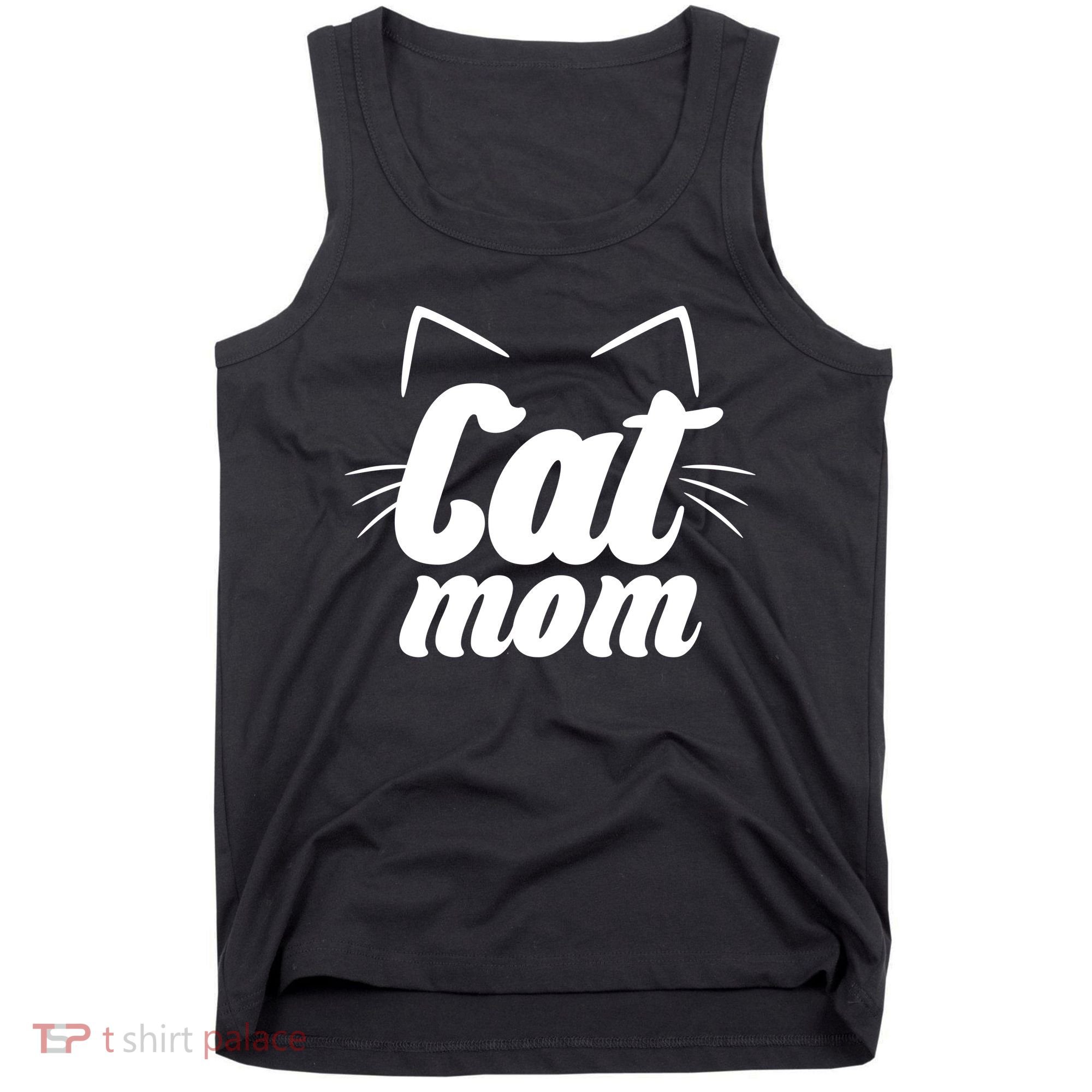 Funny Cat Mom  Cat Lover Tank Top