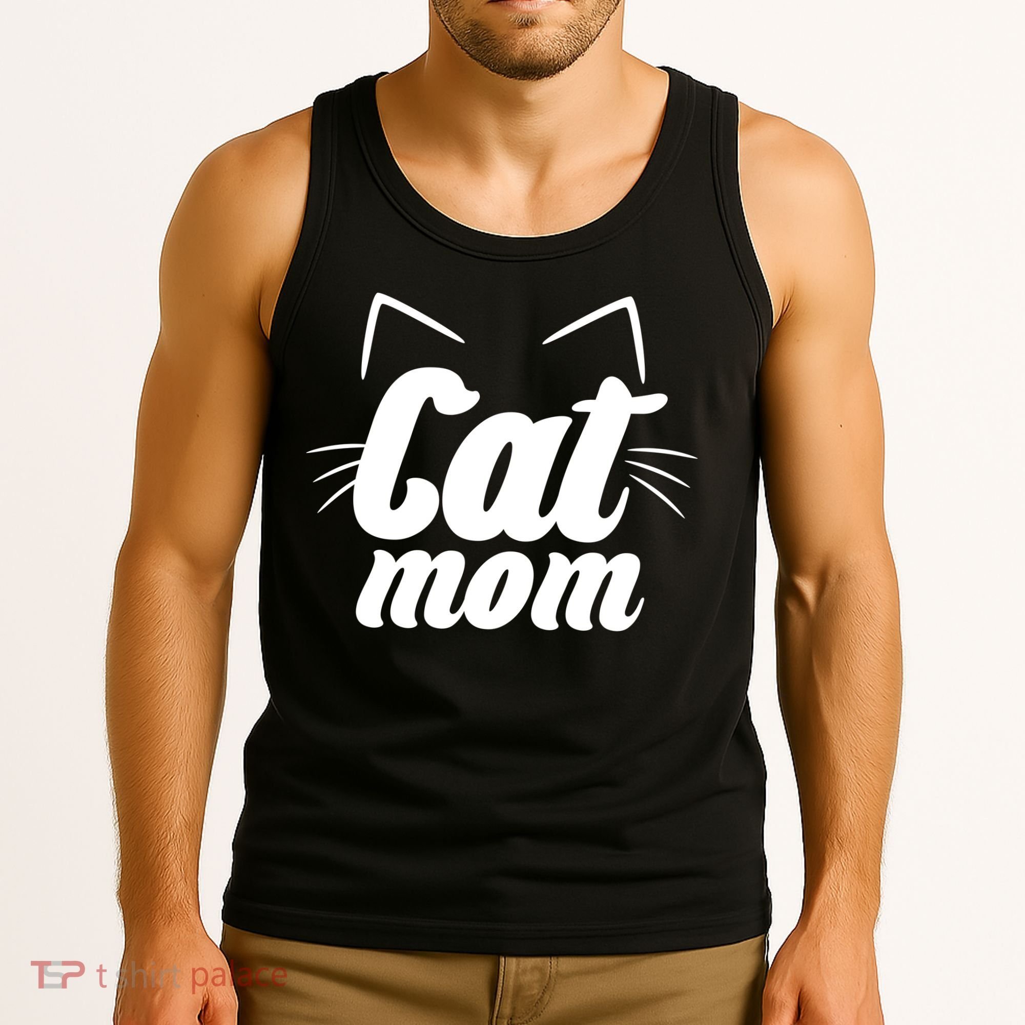 Funny Cat Mom  Cat Lover Tank Top