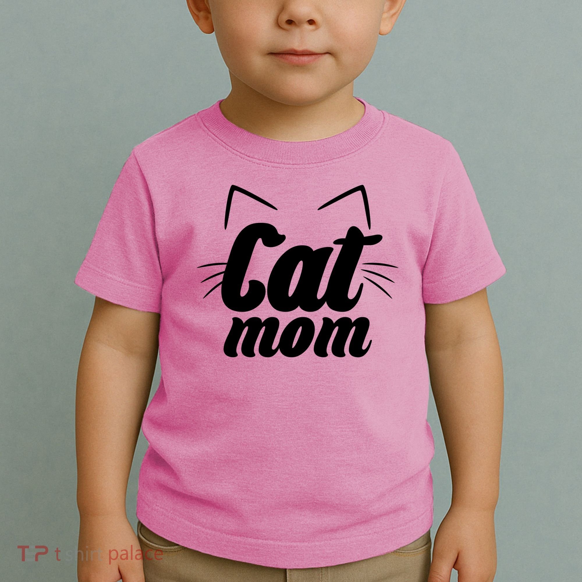 Funny Cat Mom  Cat Lover Toddler T-Shirt