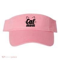 Funny Cat Mom  Cat Lover Visor thumb 0