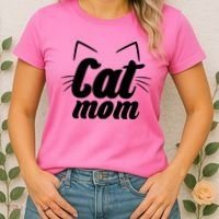 Funny Cat Mom  Cat Lover Women's T-Shirt thumb 2