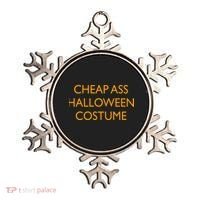 Funny Cheap Ass Halloween Costume Ornament thumb 0