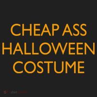 Funny Cheap Ass Halloween Costume Golf Towel thumb 3