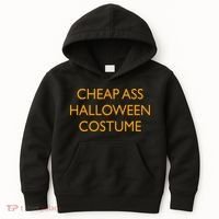 Funny Cheap Ass Halloween Costume Kids Hoodie thumb 0