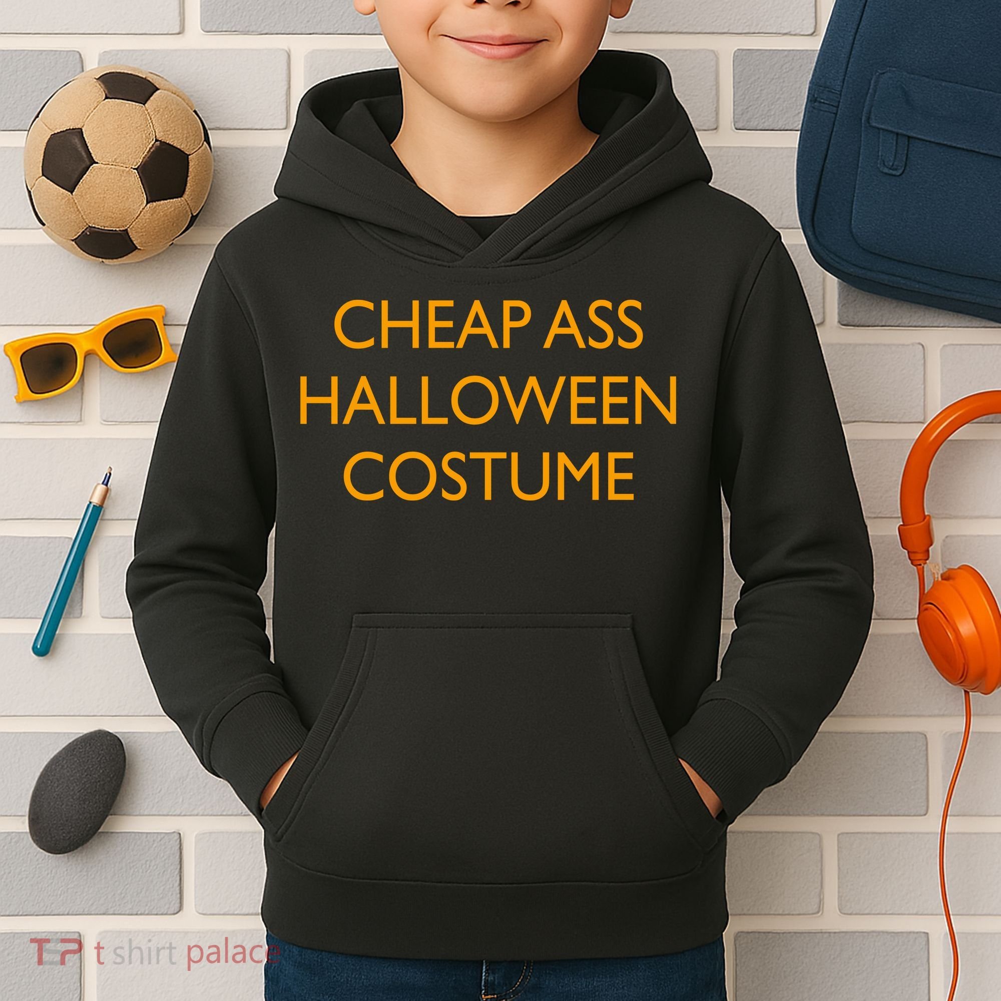 Funny Cheap Ass Halloween Costume Kids Hoodie
