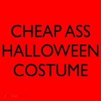 Funny Cheap Ass Halloween Costume Santa Hat thumb 1