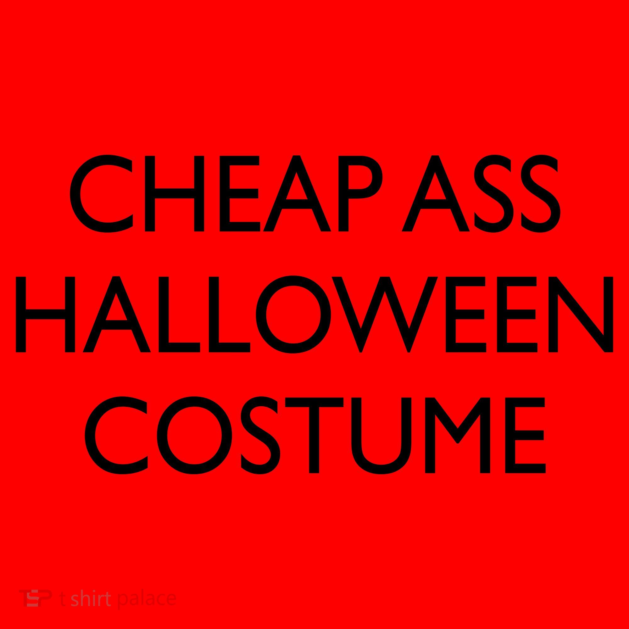 Funny Cheap Ass Halloween Costume Santa Hat