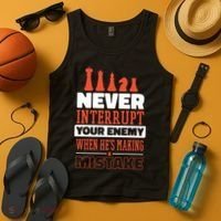 Funny Chess Quote Tank Top thumb 4