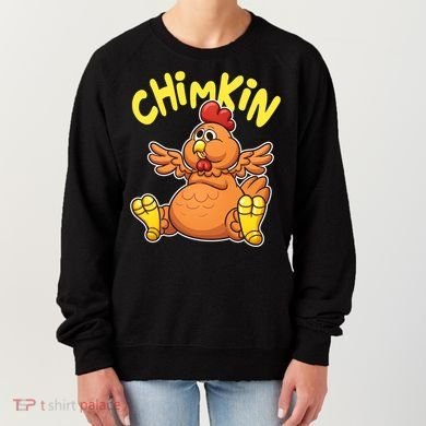 Funny Chimkin Meme Chunky Chicken Women's Sweatshirt