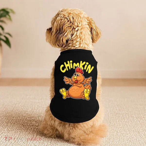 Funny Chimkin Meme Chunky Chicken Doggie Tank
