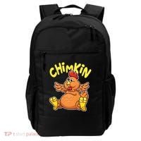 Funny Chimkin Meme Chunky Chicken Backpack thumb 0