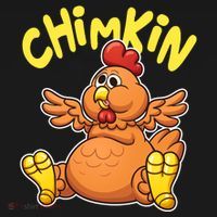Funny Chimkin Meme Chunky Chicken Backpack thumb 2