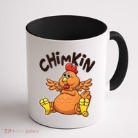 Funny Chimkin Meme Chunky Chicken Coffee Mug thumb 1