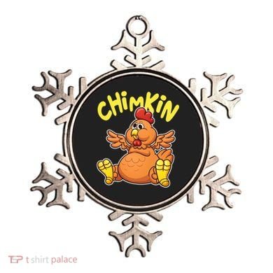Funny Chimkin Meme Chunky Chicken Ornament
