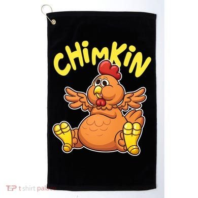 Funny Chimkin Meme Chunky Chicken Golf Towel
