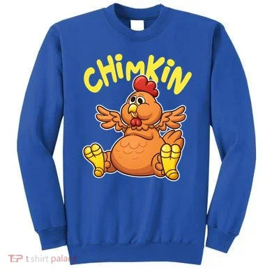 Funny Chimkin Meme Chunky Chicken Sweatshirt