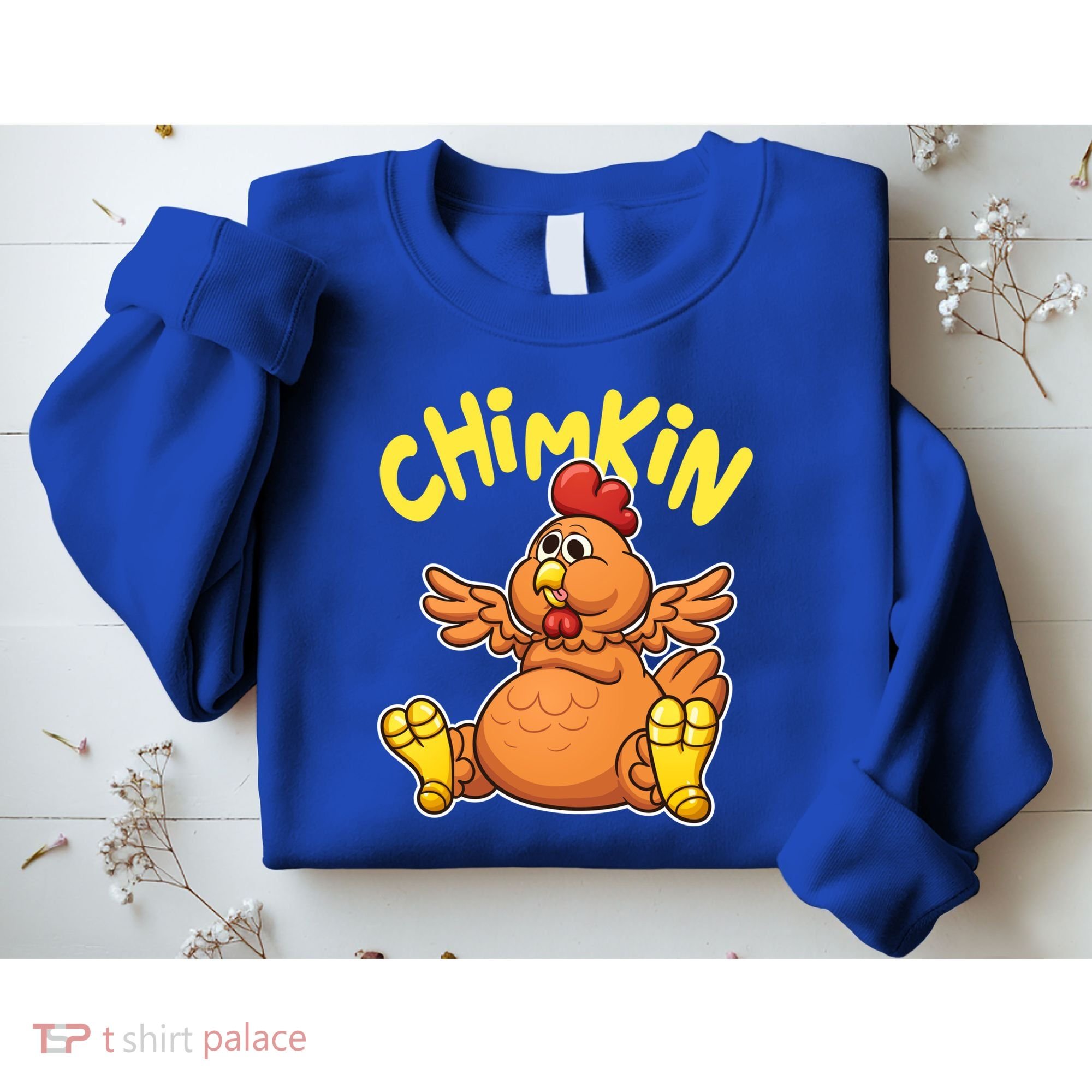Funny Chimkin Meme Chunky Chicken Sweatshirt