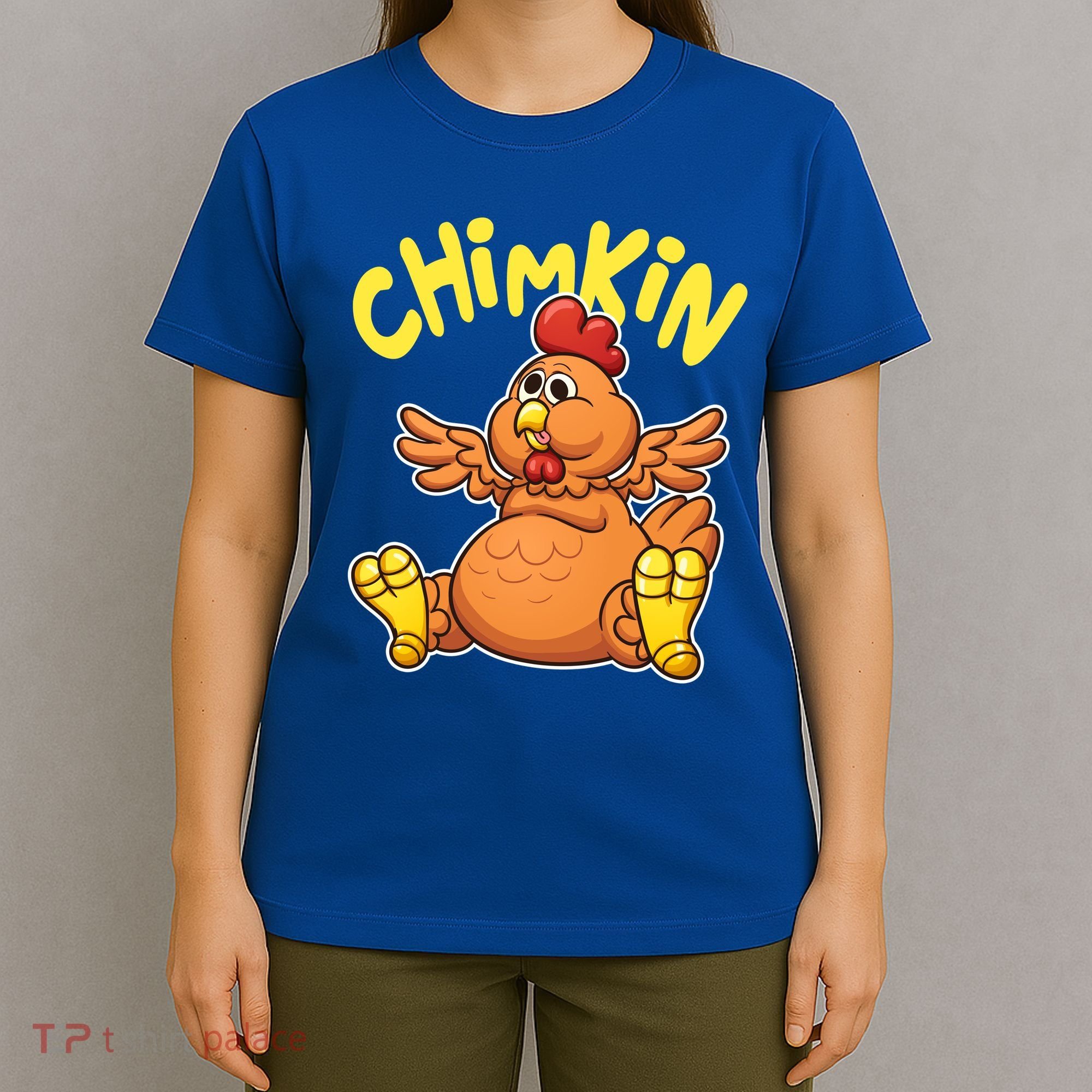 Funny Chimkin Meme Chunky Chicken T-Shirt