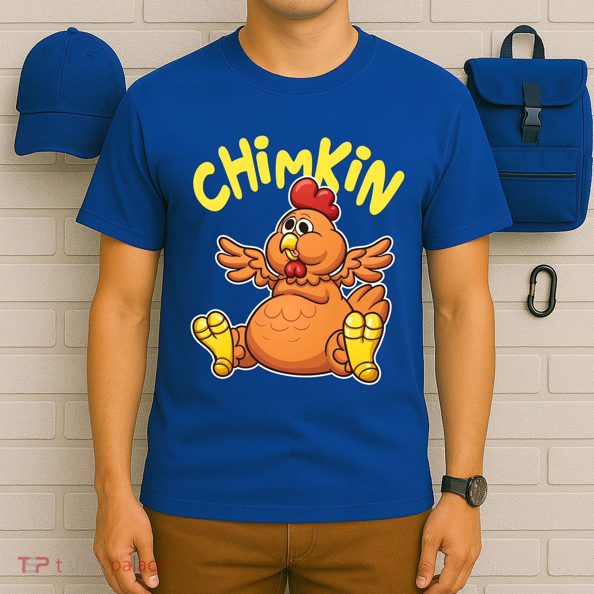 Funny Chimkin Meme Chunky Chicken T-Shirt