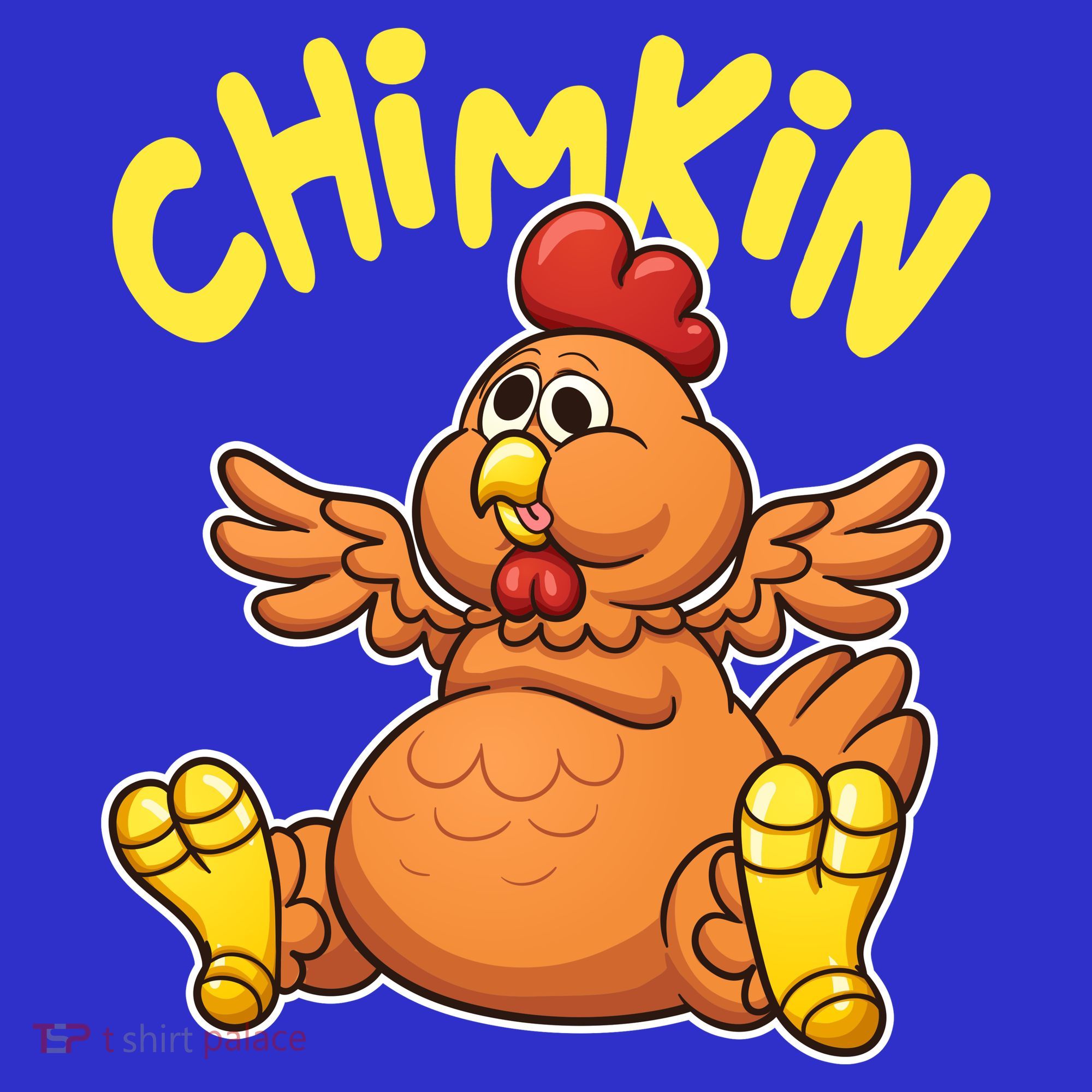 Funny Chimkin Meme Chunky Chicken T-Shirt