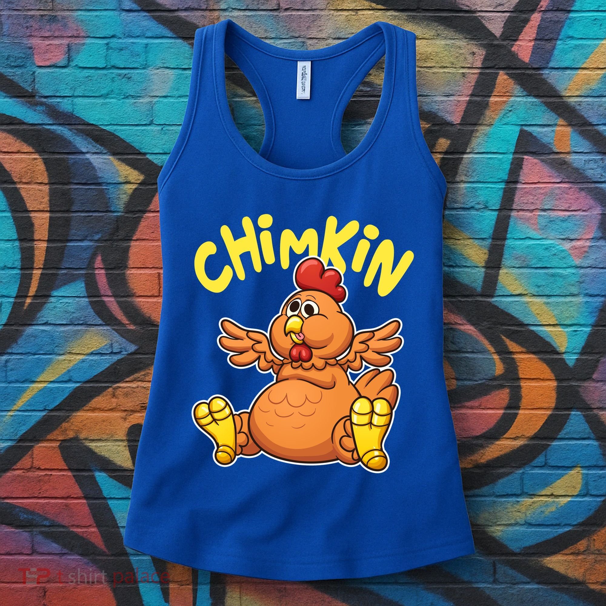 Funny Chimkin Meme Chunky Chicken Women's Tank Top