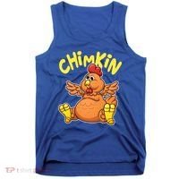 Funny Chimkin Meme Chunky Chicken Tank Top thumb 0