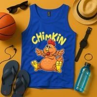 Funny Chimkin Meme Chunky Chicken Tank Top thumb 4