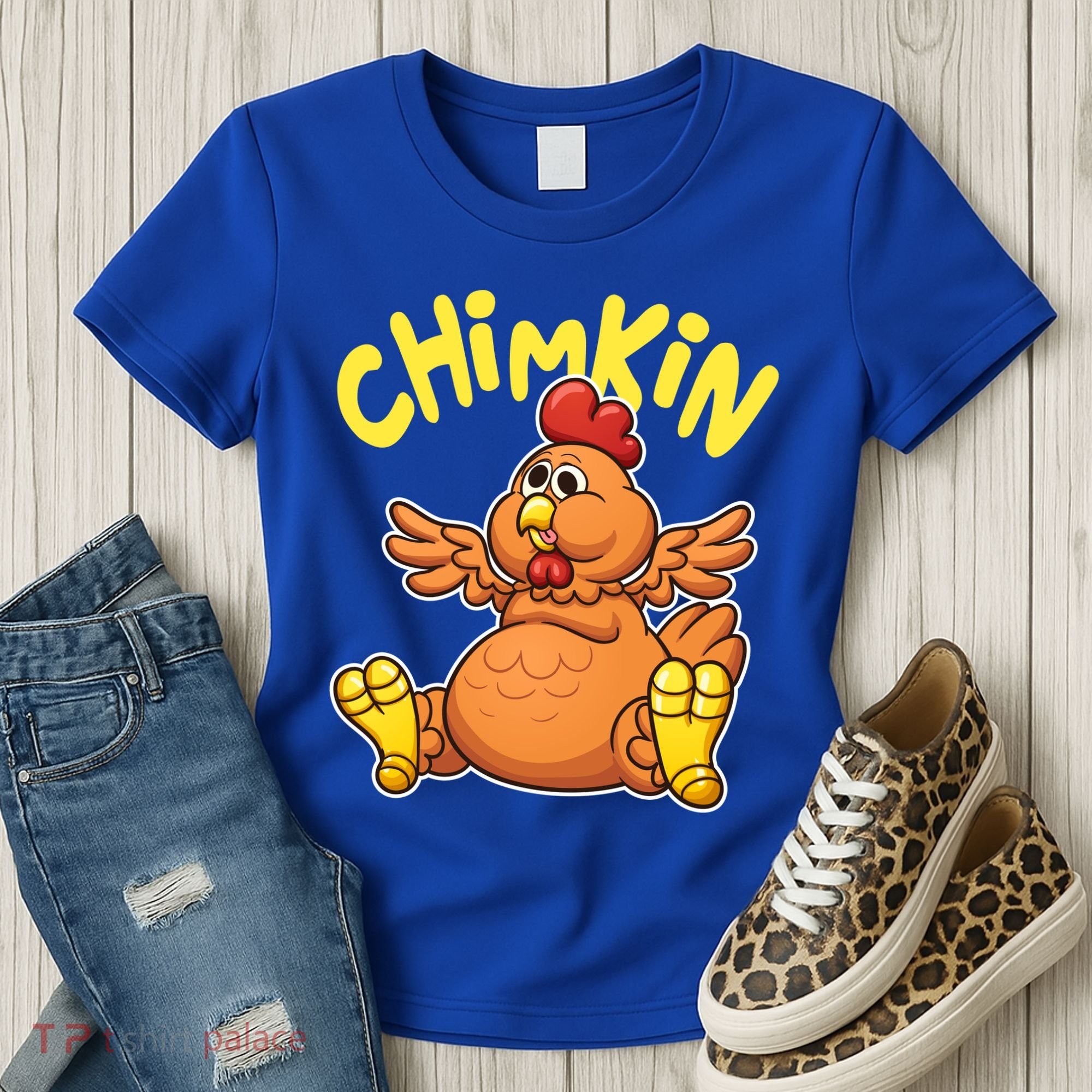Funny Chimkin Meme Chunky Chicken Women's T-Shirt