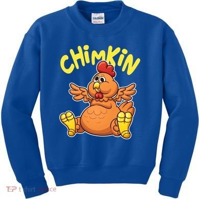Funny Chimkin Meme Chunky Chicken Kids Sweatshirt
