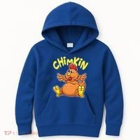 Funny Chimkin Meme Chunky Chicken Kids Hoodie thumb 0