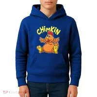 Funny Chimkin Meme Chunky Chicken Kids Hoodie thumb 4
