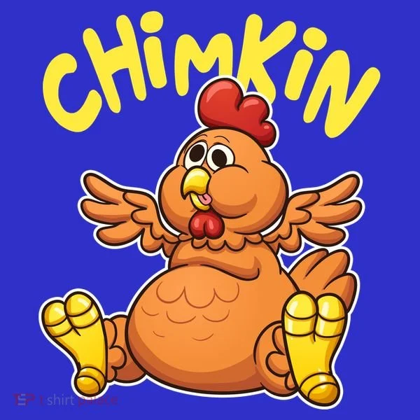 Funny Chimkin Meme Chunky Chicken Kids Long Sleeve Shirt