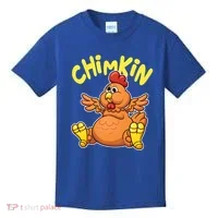 Funny Chimkin Meme Chunky Chicken Kids T-Shirt thumb 0