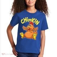 Funny Chimkin Meme Chunky Chicken Kids T-Shirt thumb 2